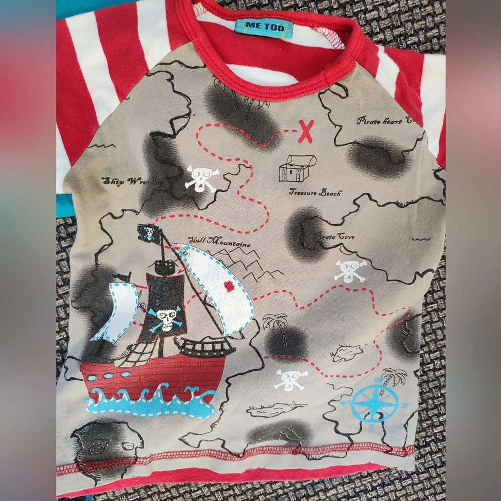 Carter's Bundle With Bonus Pirate shirt